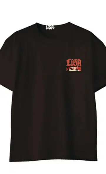 LiSA ANOTHER GREAT DAY 티셔츠 블랙