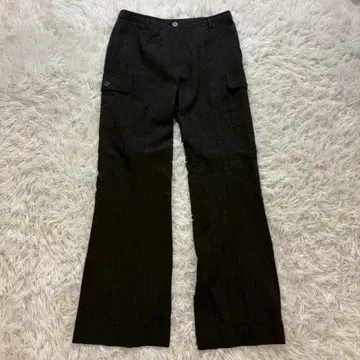 EVEX by KRIZIA 울 플레어 팬츠