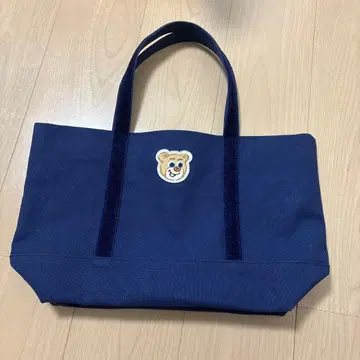 올드 테디 와펜 토트백 네이비