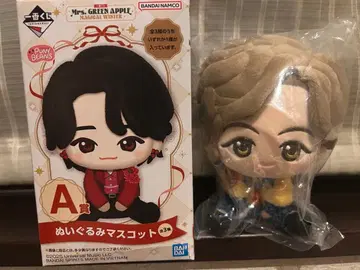 Mrs. GREEN APPLE 봉제 인형 마스코트 A상
