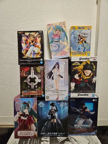 프라이스 피규어 묶음 판매 9점