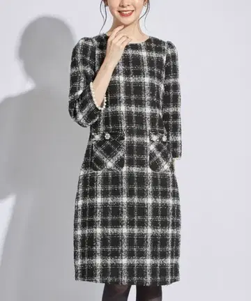 토코 클로젯 tocco closet 트위드 원피스