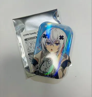 STPR Family 스퀘어 캔뱃지 레어 사인 멜트