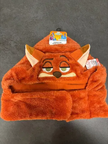 주토피아 2 닉 후드 부착 머플러 시마무라 구매 택 포함