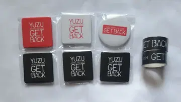 유즈 가챠 GETBACK 캔뱃지 마스킹 테이프 세트