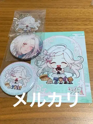 올랭피아 소와레 오라소와 스텔라워스 아크릴 스탠드 캔뱃지 브로마이드