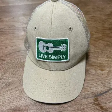 파타고니아 LIVE SIMPLY 메쉬 캡 아메카지