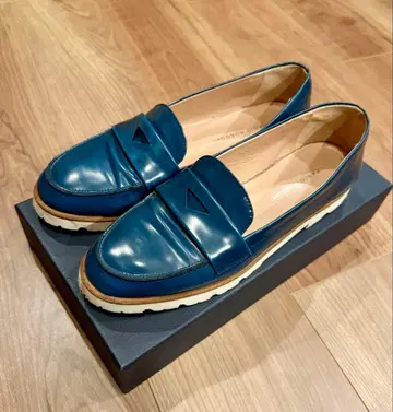 FABIO RUSCONI 파비오 루스코니 로퍼 다크 블루