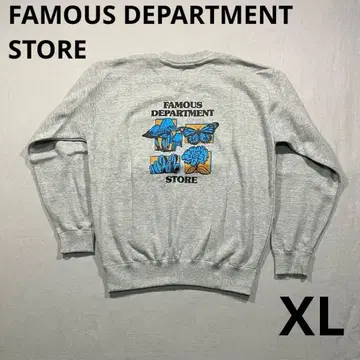 FAMOUS DEPARTMENT STORE 맨투맨 그레이 XL