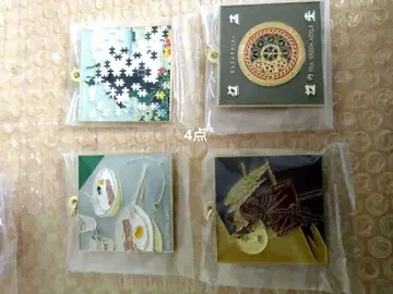 미세스 제일복권 F상 메탈 참 4종 세트