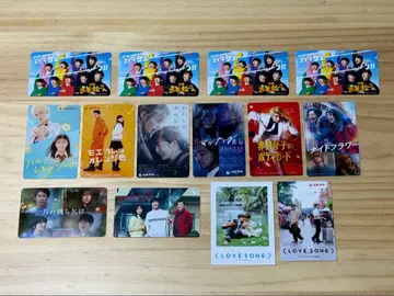 [사용 완료] SnowMan 출연작 무비티켓 세트