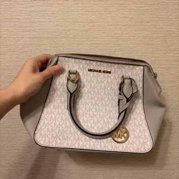 MICHAEL KORS 미니 숄더백 그레이/화이트