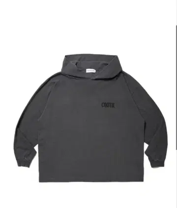 COOTIE 후드 부착 후드티 그레이