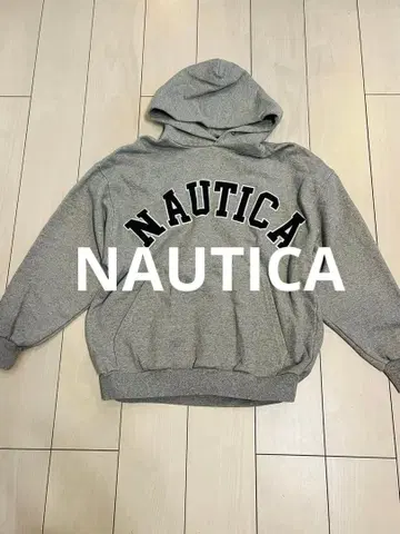 NAUTICA 노티카 후디 후드티 맨투맨 그레이 M 사이즈