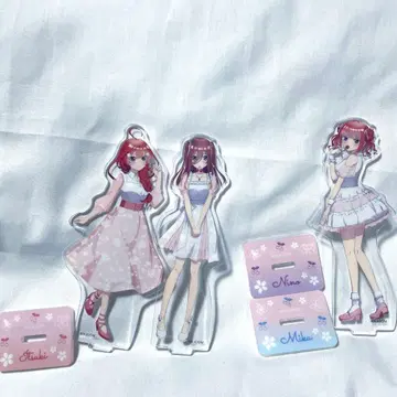 5등분의 신부 나카노 니노 미쿠 마유 아크릴 스탠드