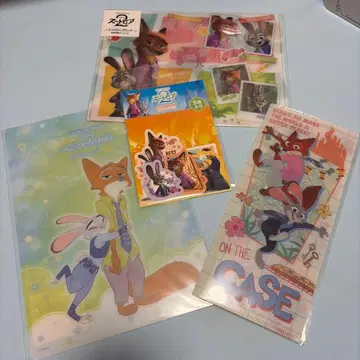 [ 새상품 미사용 ] 주토피아2 문구류 4세트