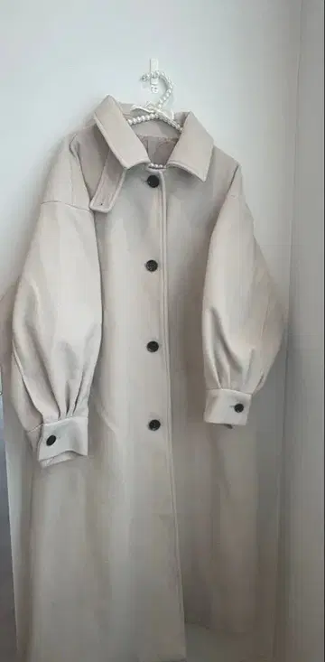 옷깃 2way 롱 코트 GRL 실물 사진 있음