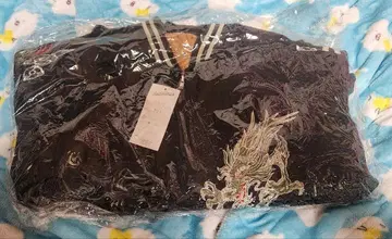 자수 스카잔 블랙 벨로아