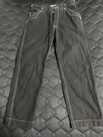 Schott 히코리 데님 32 블랙