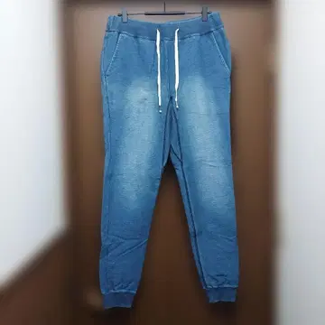 [ L.A 발! ] yanuk 퇴색된 파랑 조거 팬츠!