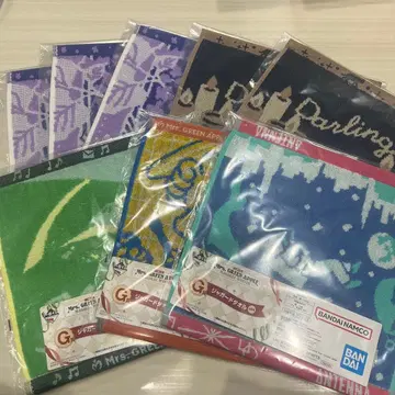 미세스 그린애플 제일복권 G상 자카드 타월 8개 세트