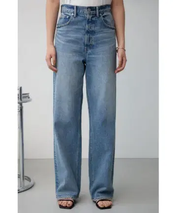 AZUL 하이웨스트 스트레이트 데님