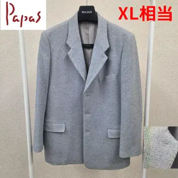 Papas 헤링본 테일러드 자켓 3B