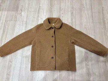UNIQLO 보아 플리스 스탠칼라 숏코트 S 사이즈