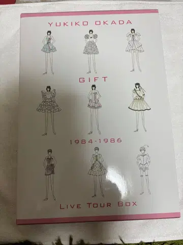오카다 유키코 1984-1986 라이브 투어 박스