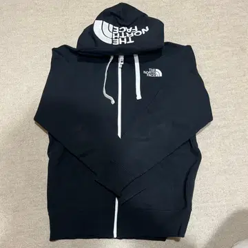 THE NORTH FACE 블랙 후드티 풀 집업