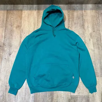 레어 컬러 90s russell athletic 무지 후디 L