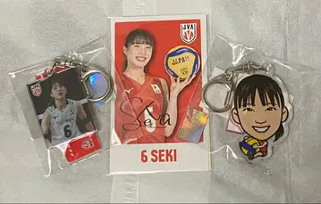 세키 나나미 키링 스티커 세트