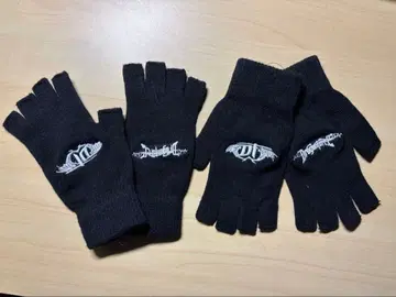 드래곤 포스 블랙 핑거리스 그로브 2족 세트