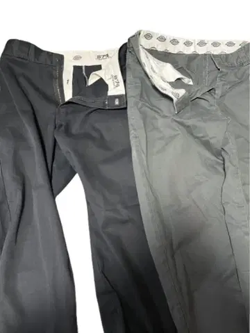 874 모델 블랙 그레이 팬츠 2세트