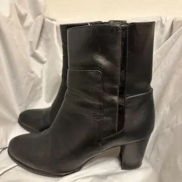 AU BANNISTER 스노우 밑창 하이 샤프트 부츠 블랙 24cm