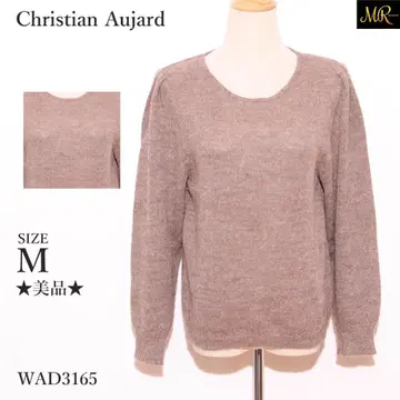 새상품급 Christian Aujard 상의 스웨터 긴팔 베이직