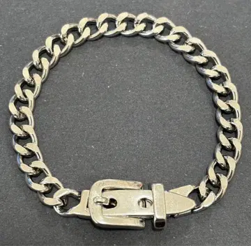 실버 925 메탈 체인 팔찌 조정 가능