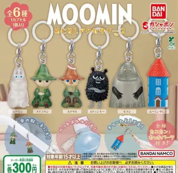 MOOMIN 메지루시 액세서리 2종 세트 (총 6개)