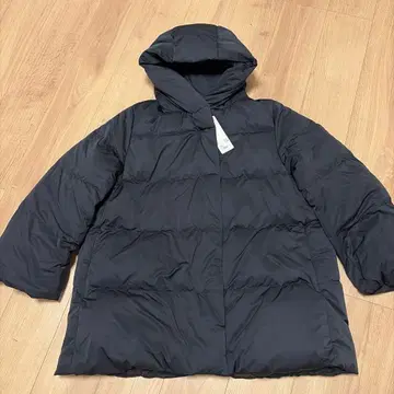 유니클로 파우더 필 다운 3XL 09 Black