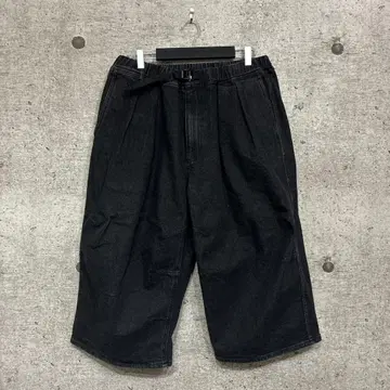 beams 워터 길이 데님 웨빙 팬츠