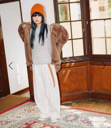 니코앤드 [MODE NORM CORE] 속기모 3D 커브 팬츠 L