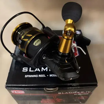 미사용 새상품 PENN SLAMMER IV SLAIV2500 스피닝 릴