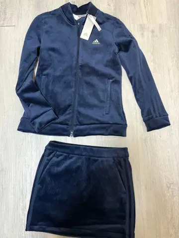 새상품 adidas 아디다스 골프웨어 네이비 컬러 셋업 네이비 M