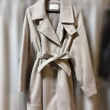 CHICO 샤기 더블 자켓 코트