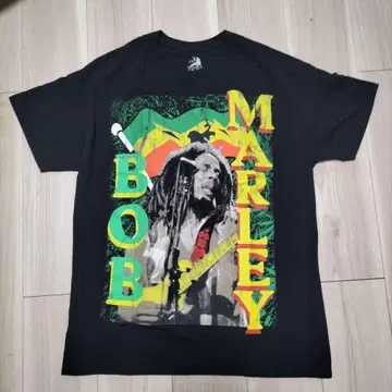 밥 말리 T셔츠 L 블랙