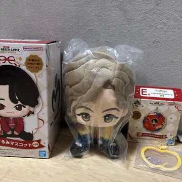 Mrs. GREEN APPLE 봉제 인형 마스코트 A상 E상 세트