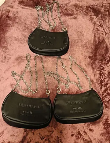 Number_i 숄더 파우치 3개 세트