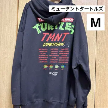 [ 새상품 ] 뮤턴트 터틀즈 후드티 TMNT 풀오버 40주년 한정판