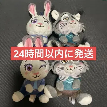 주토피아2 코텟토 펫탄 마스코트 파우버트 주디 세트