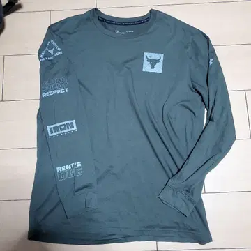 Under Armour 긴팔 T셔츠 XL ProjectROCK